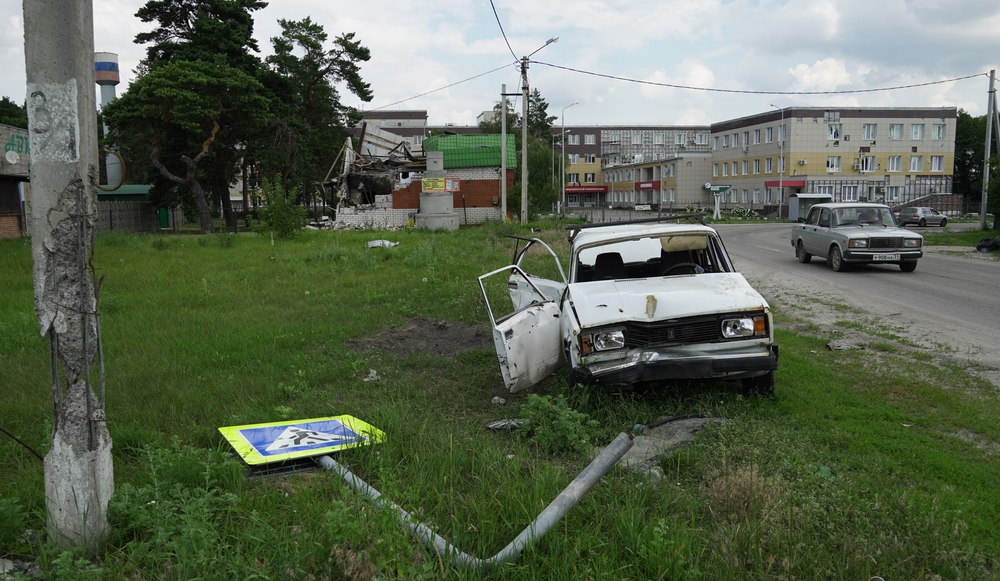 Guvernatorul regiunii ruse Belgorod acuză Ucraina că a bombardat un oraş de frontieră, ucigând o femeie 
