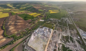 Fosta platformă chimică din Târnăveni  Foto Ilie Olar  Google Earth (1) jpg