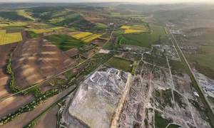 Fosta platformă chimică din Târnăveni  Foto Ilie Olar  Google Earth (1) jpg