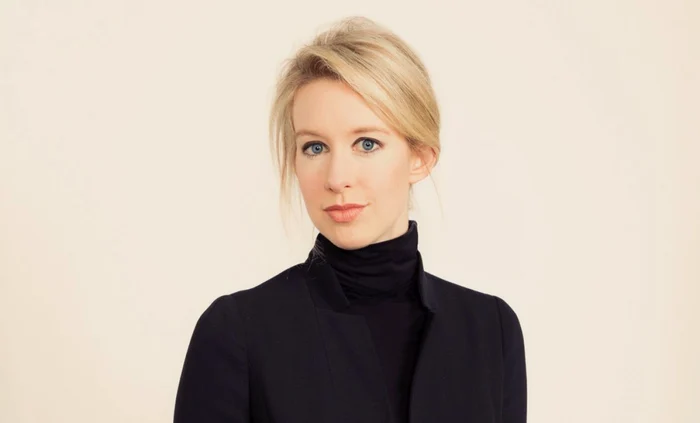 Elizabeth Holmes se îmbracă în negru, ca răposatul Steve Jobs, de la Apple. La fel ca el, radiază acea senzaţie de concentrare şi de încredere în sine FOTO wired.com