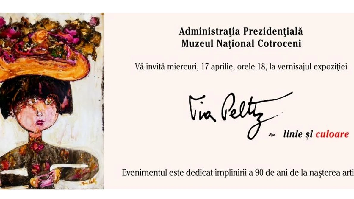 Expoziţie de pictură Tia Peltz la Muzeul Naţional Cotroceni jpeg