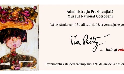 Expoziţie de pictură Tia Peltz la Muzeul Naţional Cotroceni jpeg