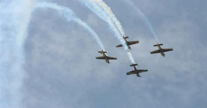 Spectacolul aviatic va avea loc la Vădeni, în judeţul Brăila. FOTO: ADEVĂRUL