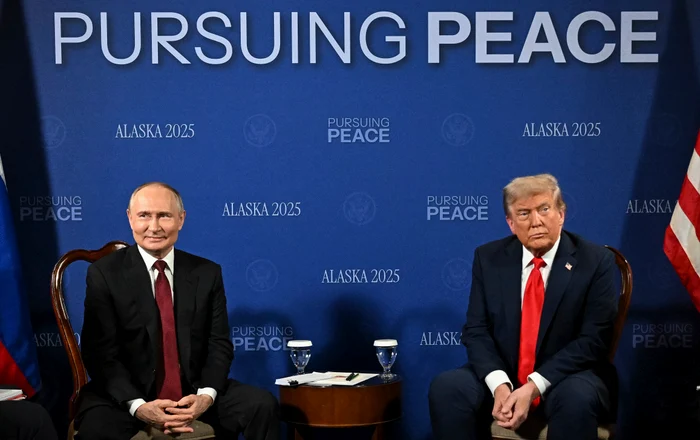 Putin și Trump s-au întâlnit în Alasaka. FOTO: EPA - EFE