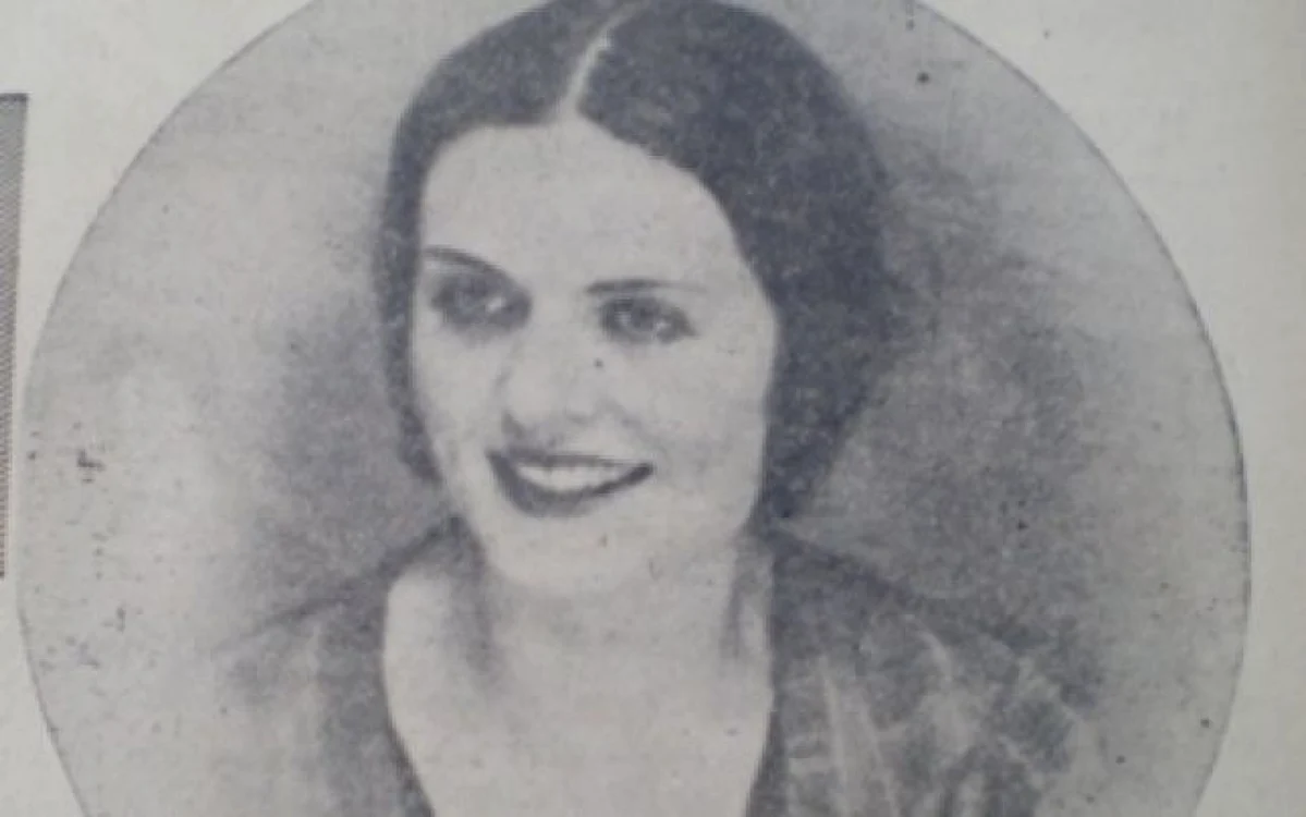 Tita Cristescu, frumoasa câştigătoare a titlului Miss România în 1926 FOTO Wikipedia