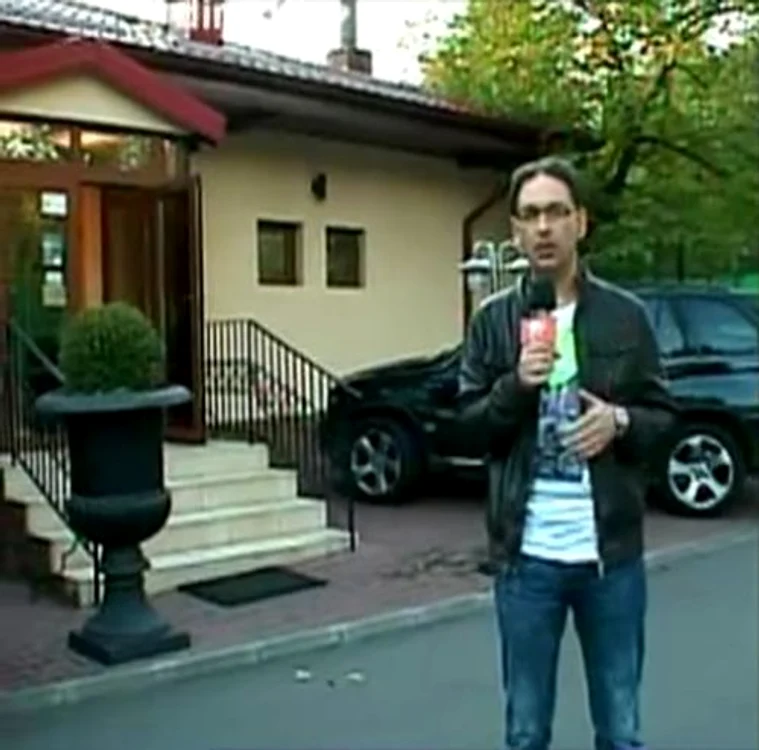 Localul în care Bianca şi Cristea se întâlneau pe ascuns, deşi oficial nu mai erau împreună (captură Antena 1)