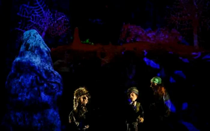 Tehnica 3D oferă o cu totul altă perspectivă spectacolelor de teatru de păpuşi Foto: Teatrul Gulliver