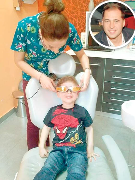 Andreas, pe mâinele medicului stomatolog