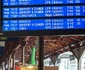 Întârzieri de sute de minute la tren 