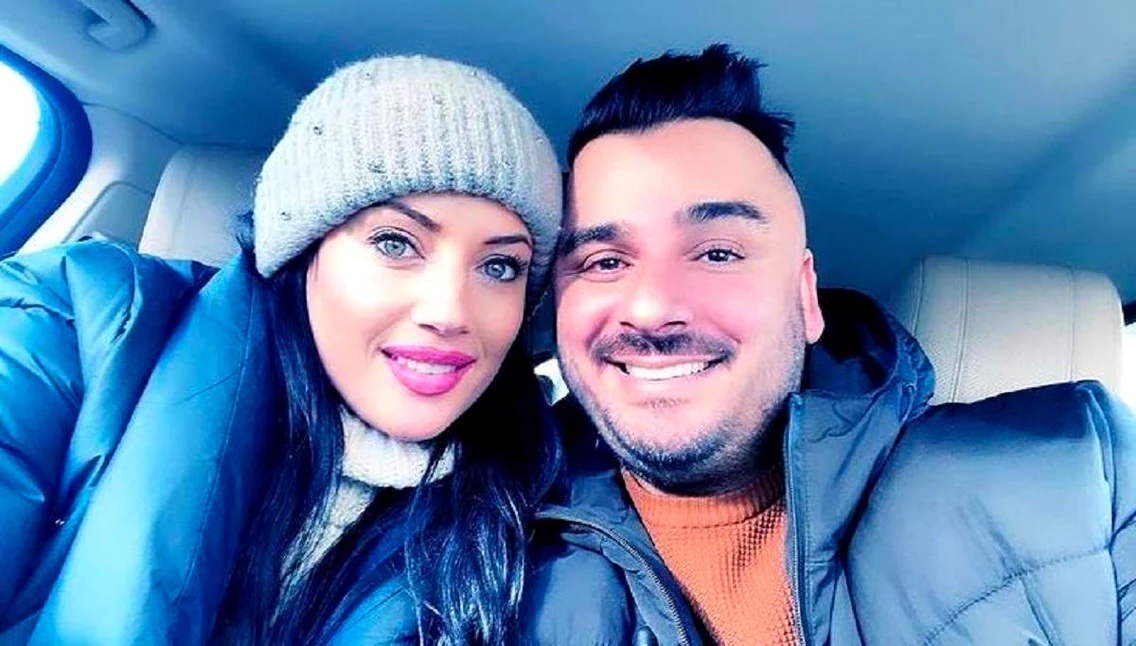 Roxana, alături Liviu Guță. Sursă: Facebook
