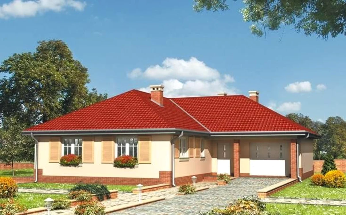 Casa Leo E 86 este una dintre cele 7 proiecte de case moderne fără etaj jpeg