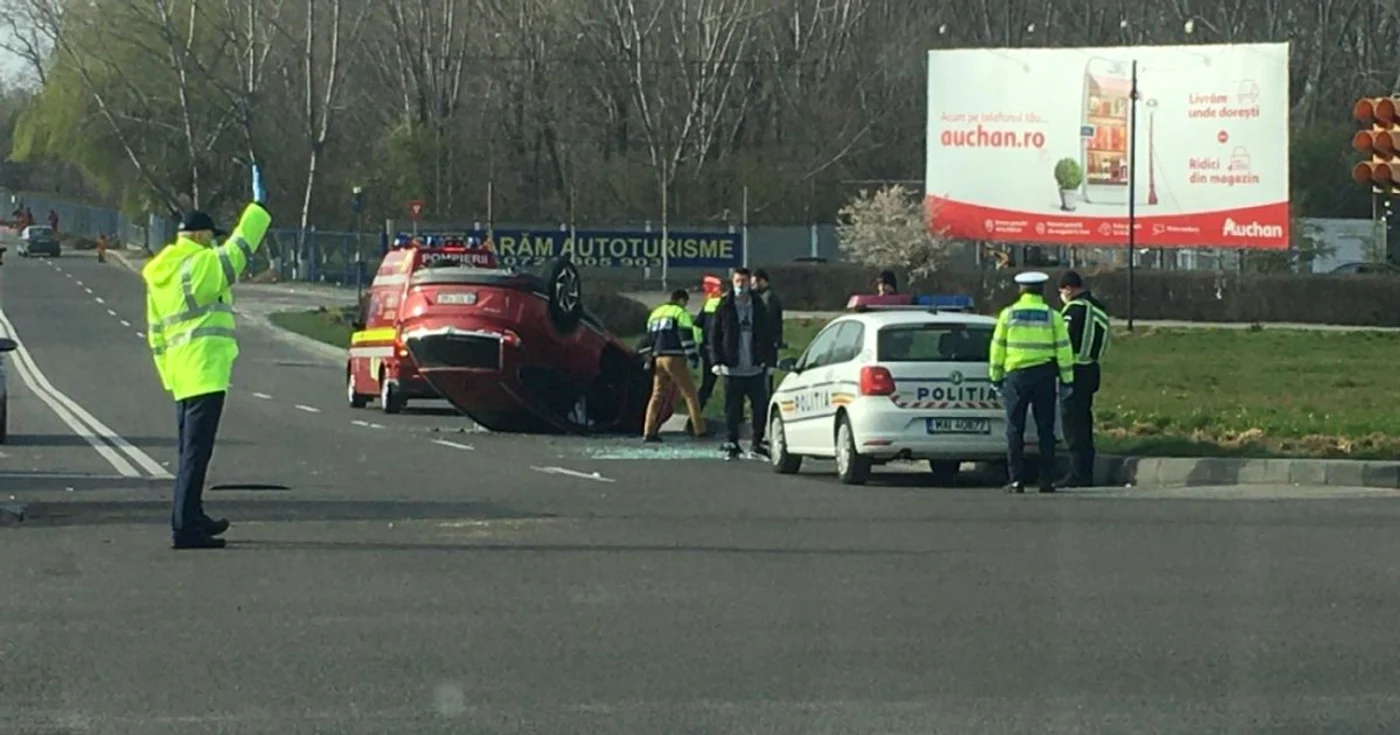 Accident rutier în municipiul Constanţa