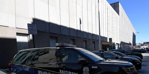 masina de politie SUA Baltimore foto X jpg