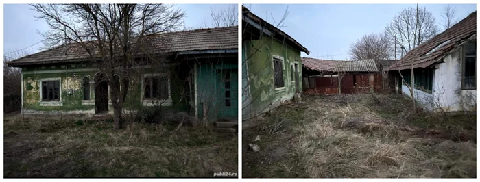 Casa care se vinde cu 250.000 de euro / Foto Publi24. Colaj Click