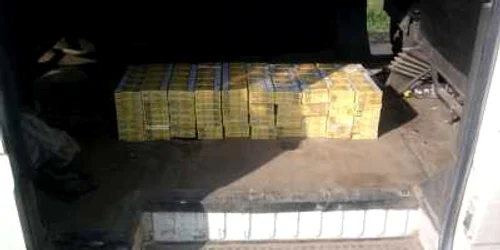 Ţigările au fost ridicate în vederea confiscării/Foto:IJPF