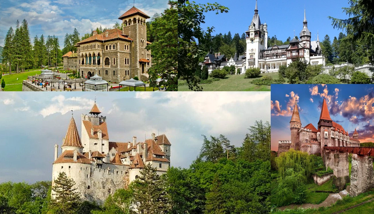 Castelele din România, incluse în curând în patrimoniul UNESCO / foto: Colaj Facebook