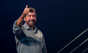 Chuck Norris la un eveniment în 2018 FOTO EPA-EFE
