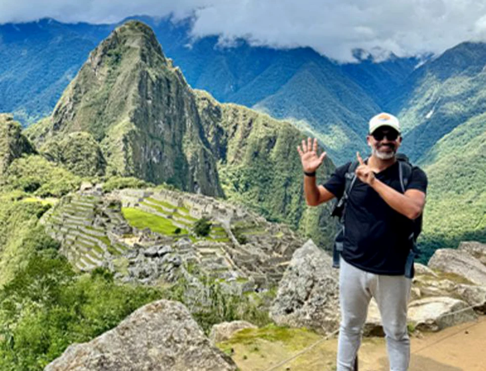 La Machu Picchu i-a fost cel mai greu să ajungă. Fotografii: Guinness World Records