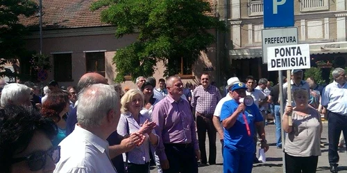 miting hunedoara