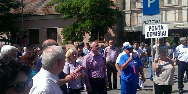 miting hunedoara