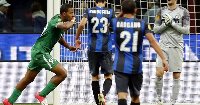 Rubin Kazan a învins-o pe Inter Milano în Liga Europa. FOTO Reuters