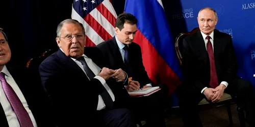 Lavrov și Putin FOTO Profimedia