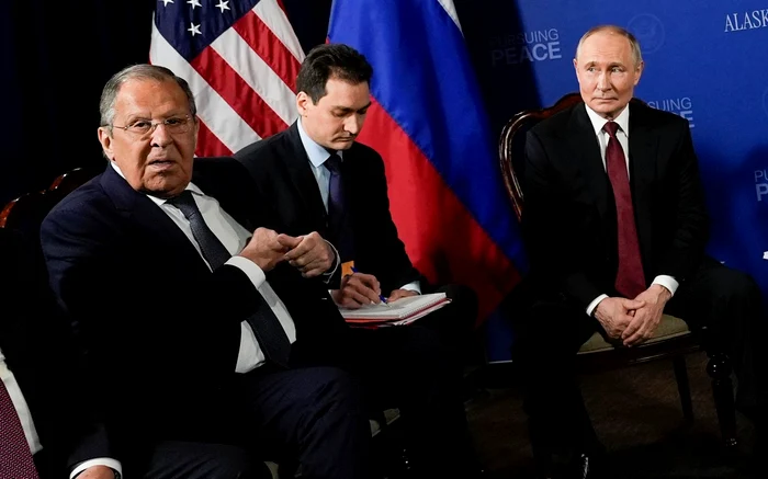 Serghei Lavrov a făcut parte din delegația rusă prezentă în Alaska FOTO: Profimedia