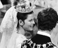 Regina Silvia și Regele Carl Gustaf al Suediei la nunta lor din 1976. FOTO: Casa Regală suedeză