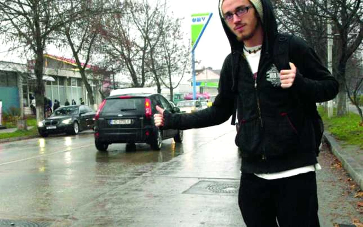 Alex Demeter practică cel mai ieftin turism