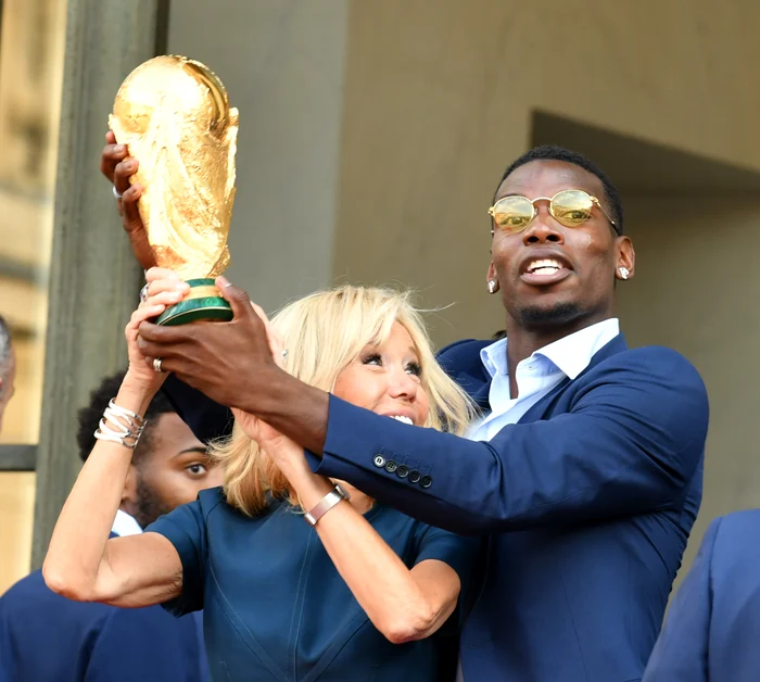 FIFA World Cup 2018 winner French football team arrive at Elysee palace jpeg