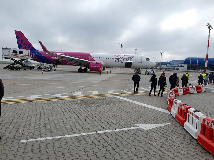Noul avion Airbus A321neo al Wizz Air