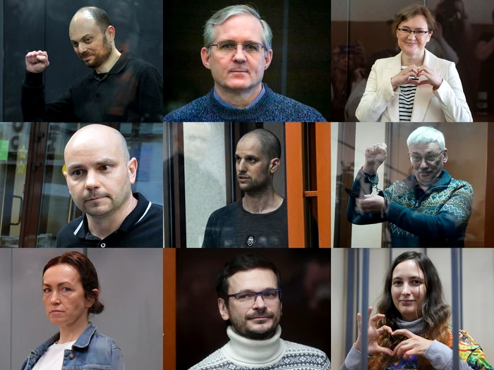 Prizonierii eliberați în urma schimbului între SUA și Rusia FOTO PROFIMEDIA