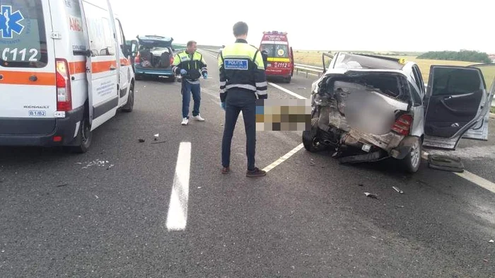 Victima se afla pe banda de urgențăFoto: ISU Constanța