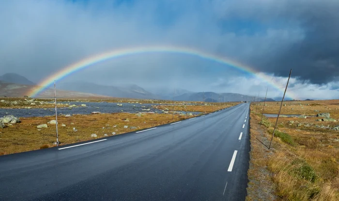 Drum în Norvegia. Foto: Statens vegvesen / Werner Harstad