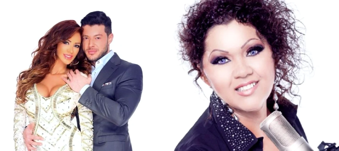 
    Minodora compune pentru Bianca si Victor Slav.  
