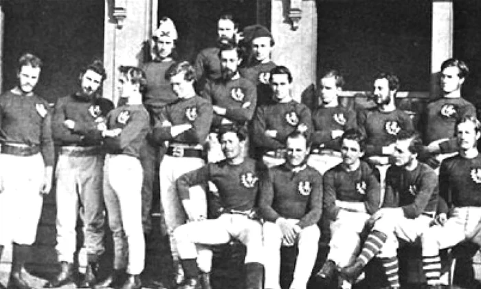 Primul meci internaţional de rugby – motiv de vrajbă între Anglia şi Scoţia jpeg