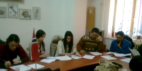 Cursanţii de la limba norvegiană