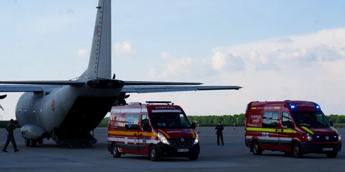 Militarii răniți în urma exploziei de la Botoșani, transferați în Belgia FOTO: ISU 