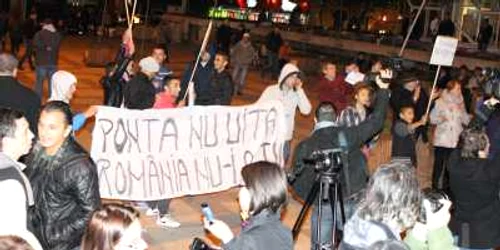 proteste anti ponta galati