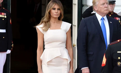 President Trump and First Lady Melania Trump welcome President Moon of the Republic of Korea   DC jpeg