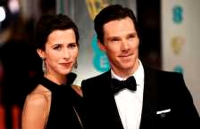 Benedict Cumberbatch şi Sophie Hunter au avut întotdeauna o relaţie discretă FOTO Getty Images