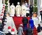 La famille princière de Monaco arrive à la cathédrale lors de la fête nationale monégasque jpeg