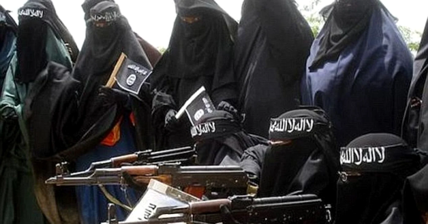 Femei din Statul Islamic FOTO Daily Mail