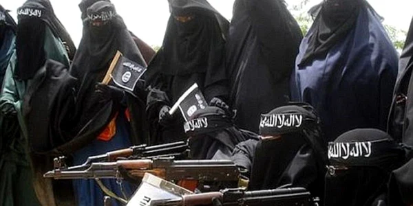 Femei din Statul Islamic FOTO Daily Mail