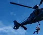 Bărbatul a fost transportat cu elicopterul la un spital din Franța
