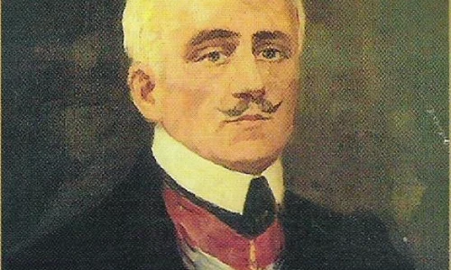 Evanghelie Zappa şi reşedinţa lui de la Broşteni, Ialomiţa jpeg