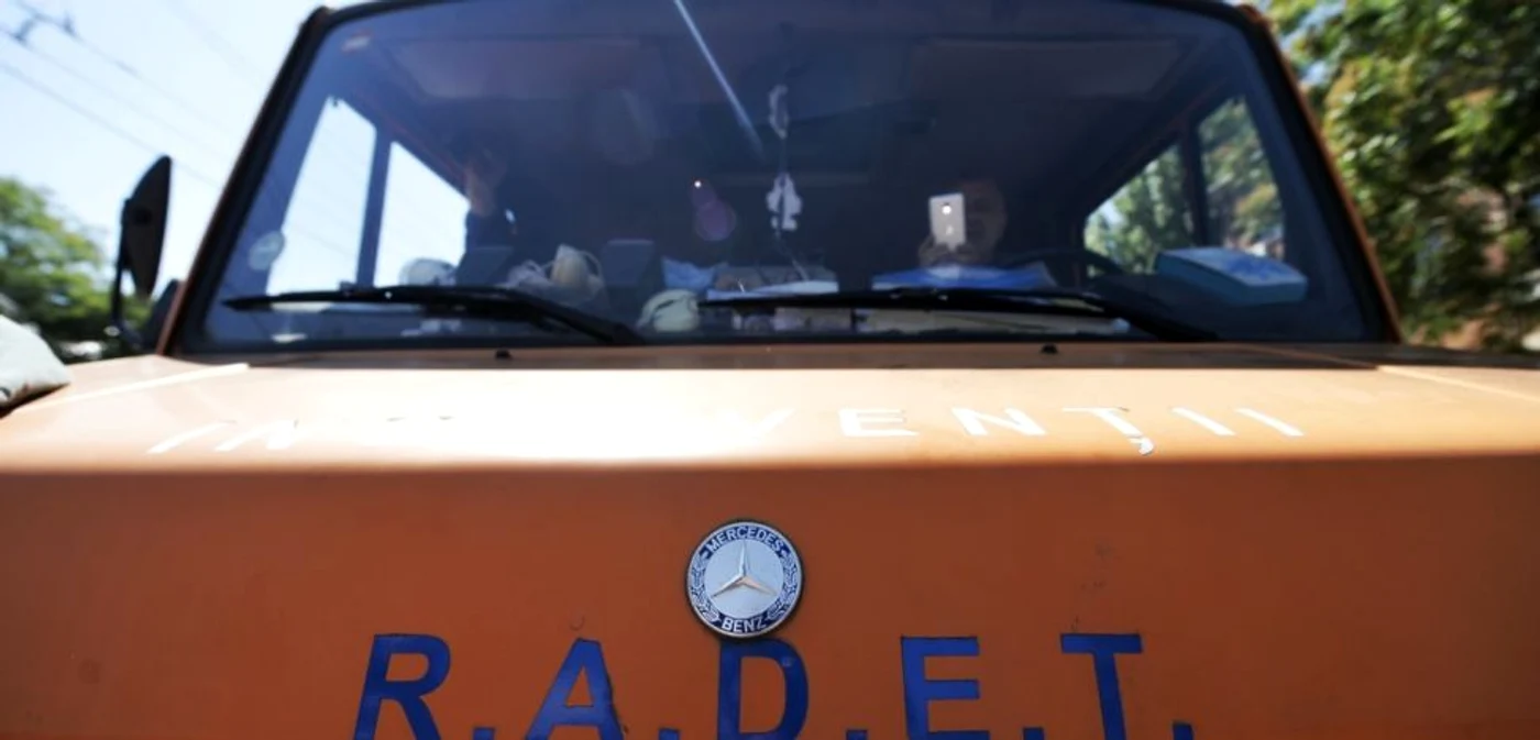 Utilaj RADET foto Mediafax 