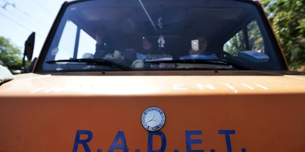 Utilaj RADET foto Mediafax 