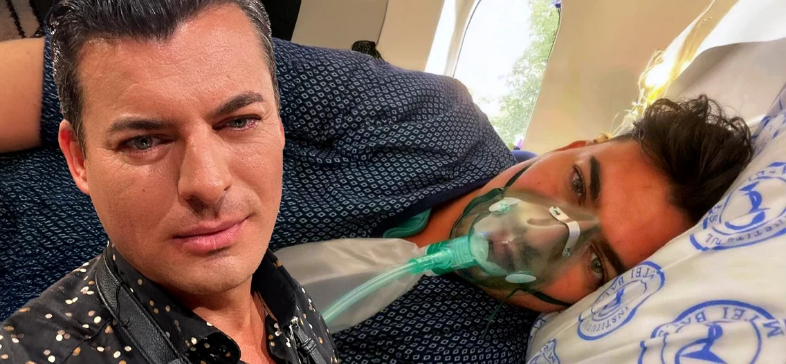 Fabio Niță a zăcut pe un pat de spital, în 2020, când s-a îmbolnăvit de Covid-19