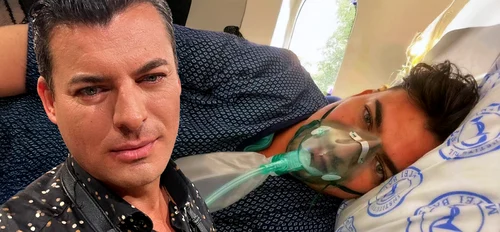 Fabio Niță a zăcut pe un pat de spital, în 2020, când s-a îmbolnăvit de Covid-19